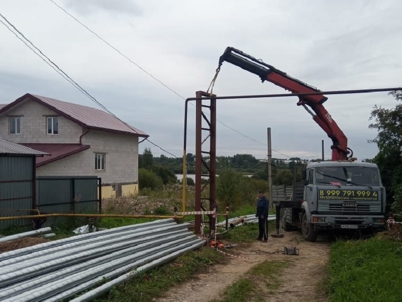 В Нифантово продолжается ремонт отрезка теплотрассы протяженностью 500 метров.