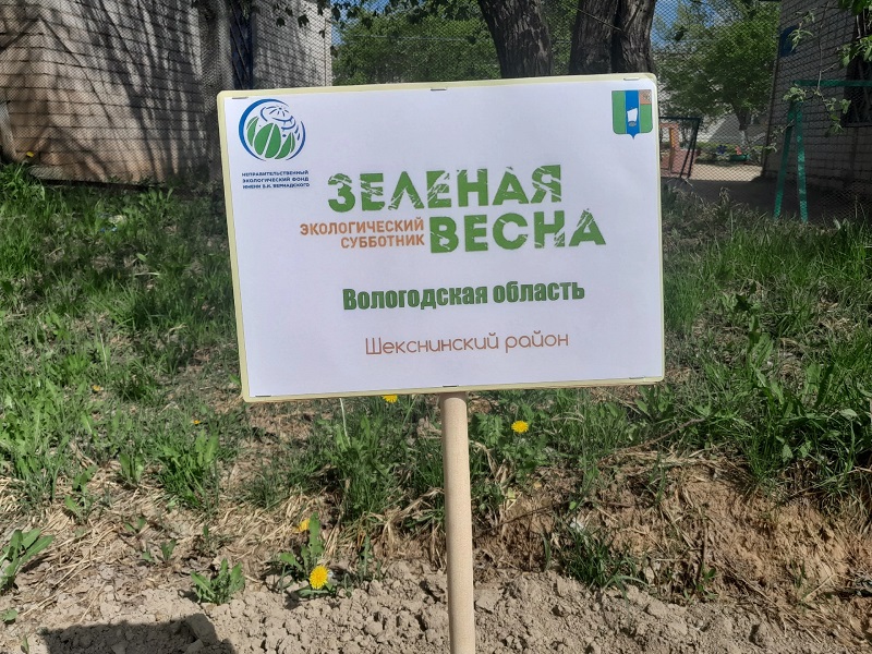 Участие во всероссийской акции «Зеленая Весна – 2023».