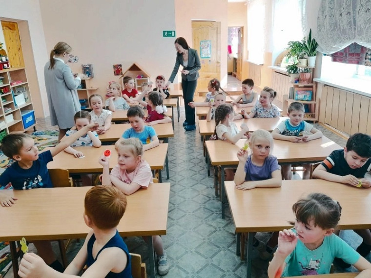 Эколого-воспитательное занятие в МДОУ «Центр развития ребенка — детский сад «Гусельки».
